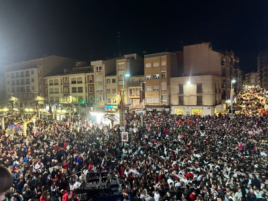 CALAHORRA fiestas marzo chupinazo