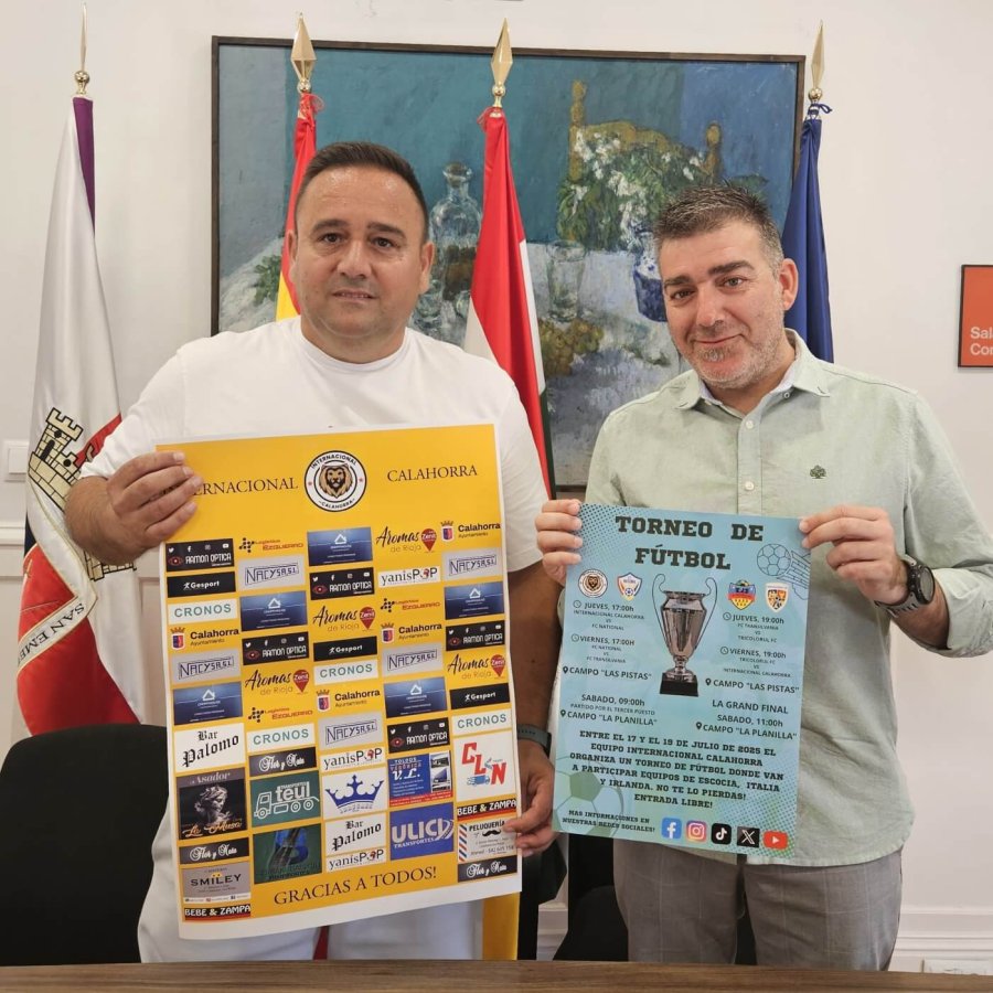 CALAHORRA torneo internacional fútbol