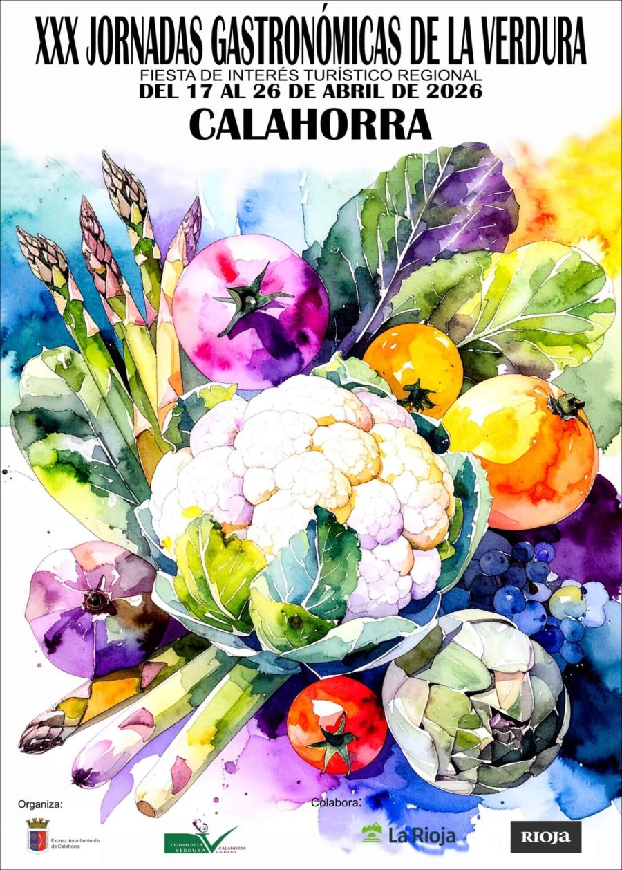 CALAHORRA CARTEL JORNADAS VERDURA 2026 CARTEL
