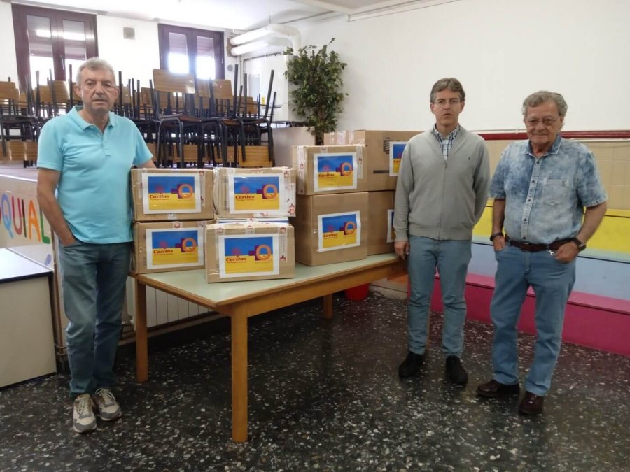 CARITAS envio farmacia Ucrania junio