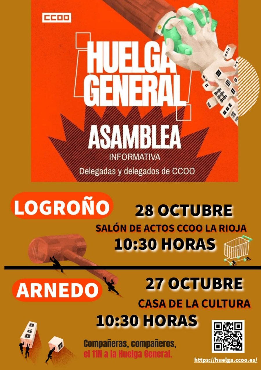 CCOO HUELGA GENERAL 11 NOV asambleas 1