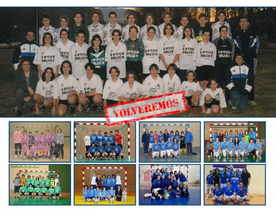 CD CAMINO CIENTA FOTO EQUIPO FEMENINO recuerdo