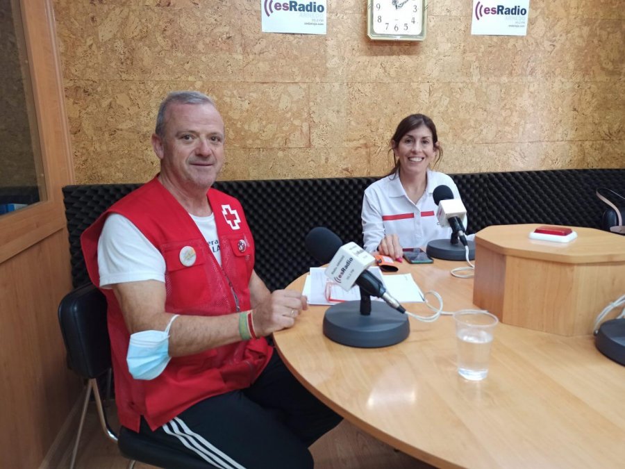 CRUZ ROJA Jose Mari y Nuria radio