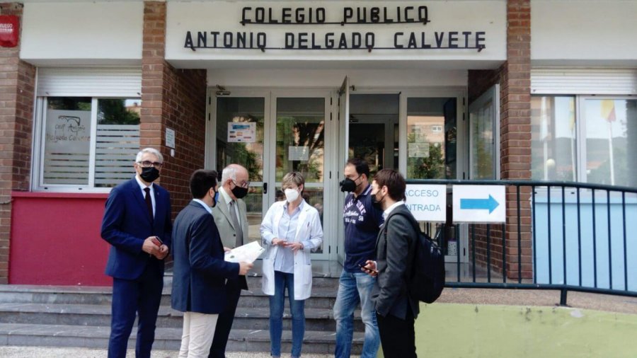 COLEGIO ANTONIO DELGADO visita consejero