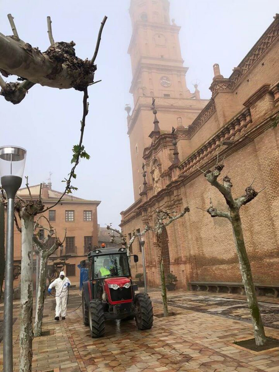 ALDEA desinfección calles 2
