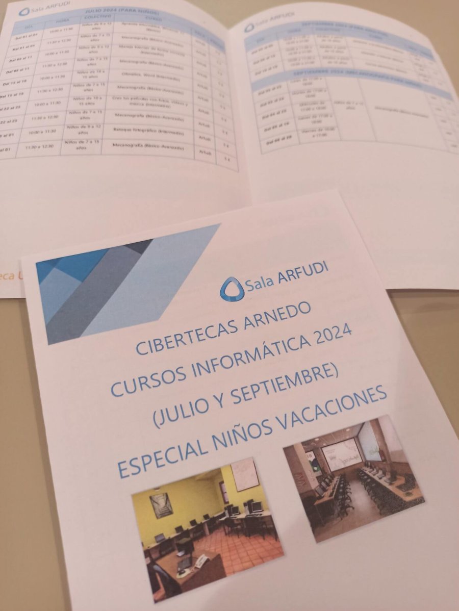 CIBERTECAS folleto verano