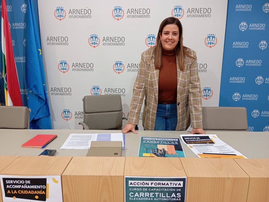SANDRA RODRIGUEZ programas empleo y curso carretillero 2