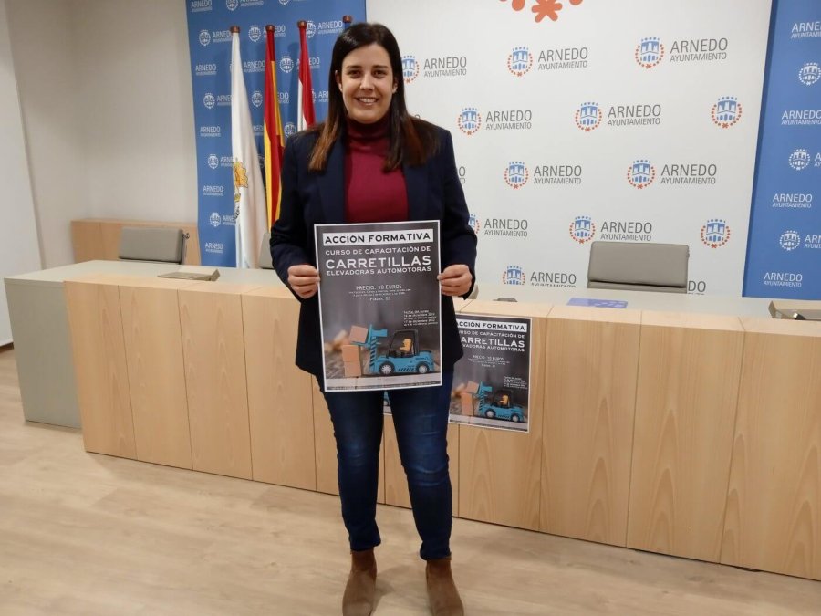 SANDRA RODRIGUEZ curso carretilleros