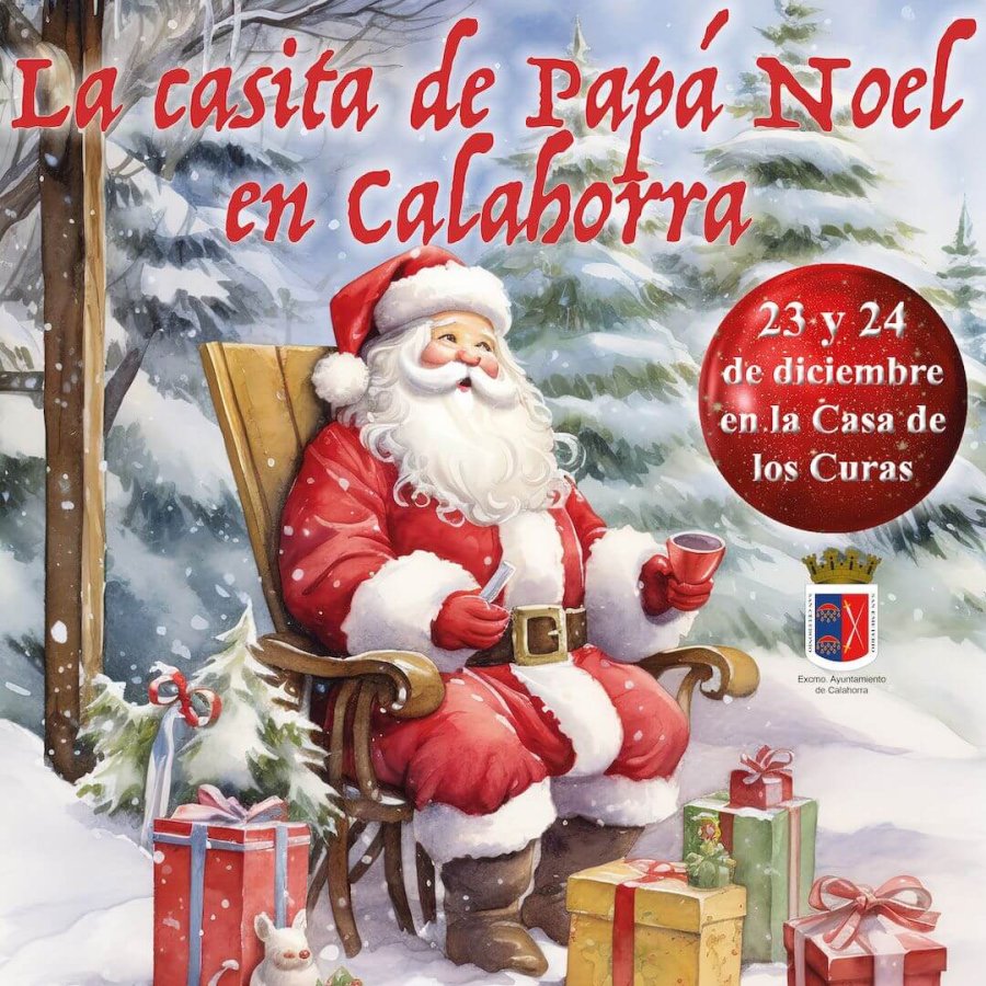 CALAHORRA casa Papa Noel