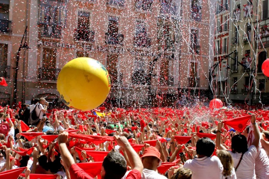 CHUPINAZO SAN FERMIN