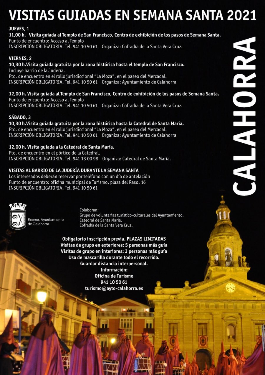 CALAHORRA visitas guiadas Semana Sta