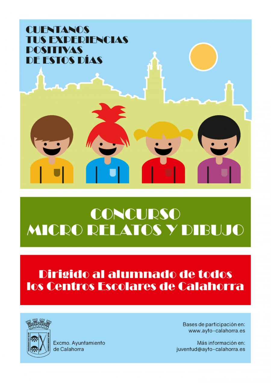 CALAHORRA concurso microrrelatos y dibujo cartel