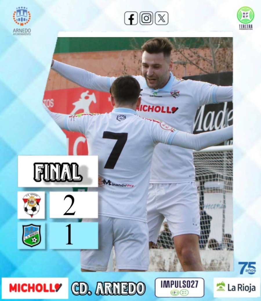 CD ARNEDO partido 9 marzo