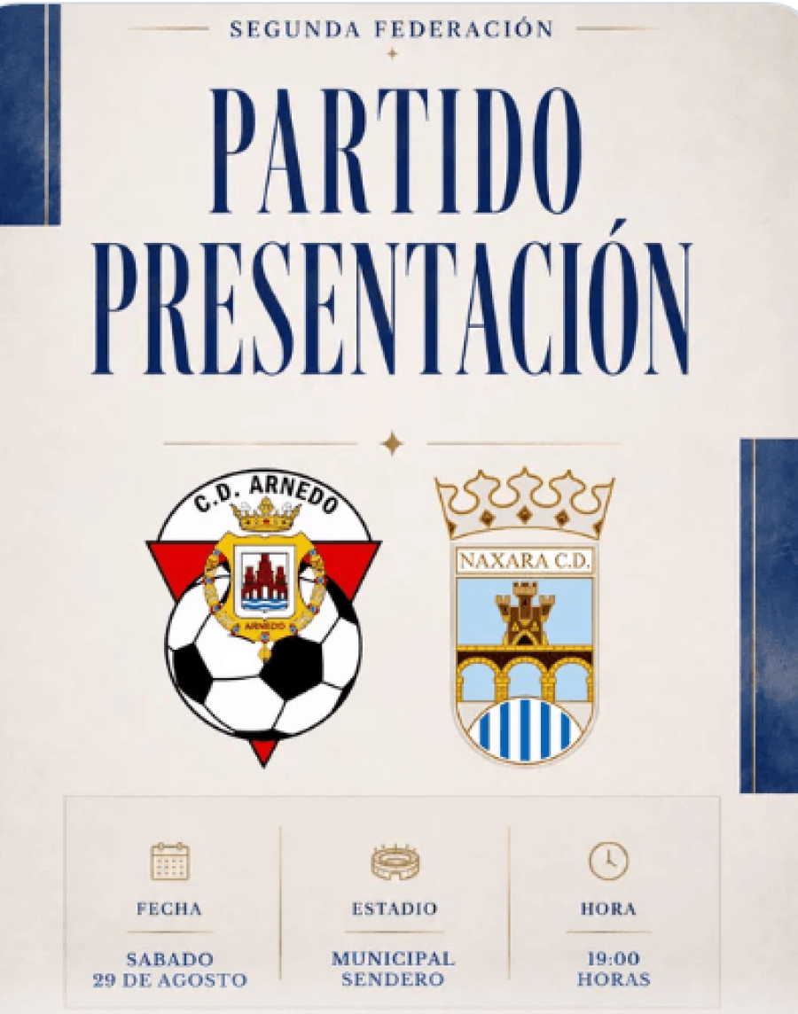 CD ARNEDO partido presentacion 29 agosto