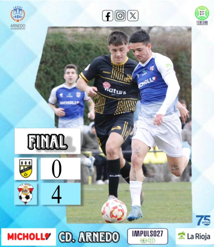 CD ARNEDO partido 1 marzo