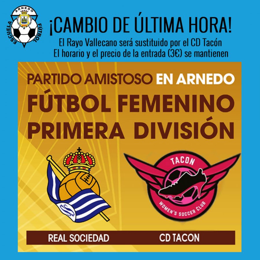 PARTIDO FUTBOL FEMENINO CAMBIO ULTIMA HORA