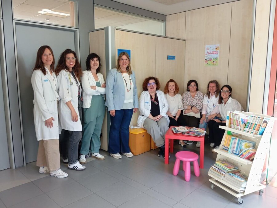 CENTRO SALUD punto lectura pediatria