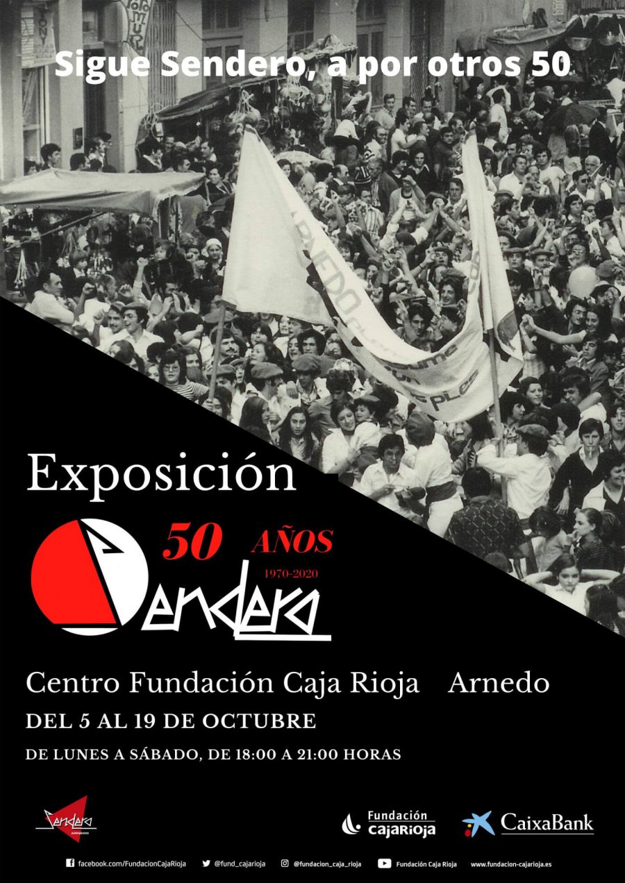 SENDERO EXPOSICIÓN 50 ANIV cartel