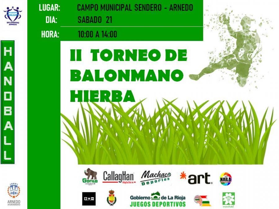 BALONMANO torneo hierba cartel
