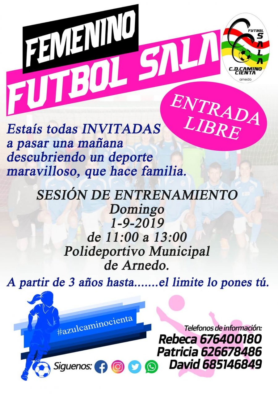 CLUB CAMINO CIENTA ENTRENAMIENTO FEMENINO