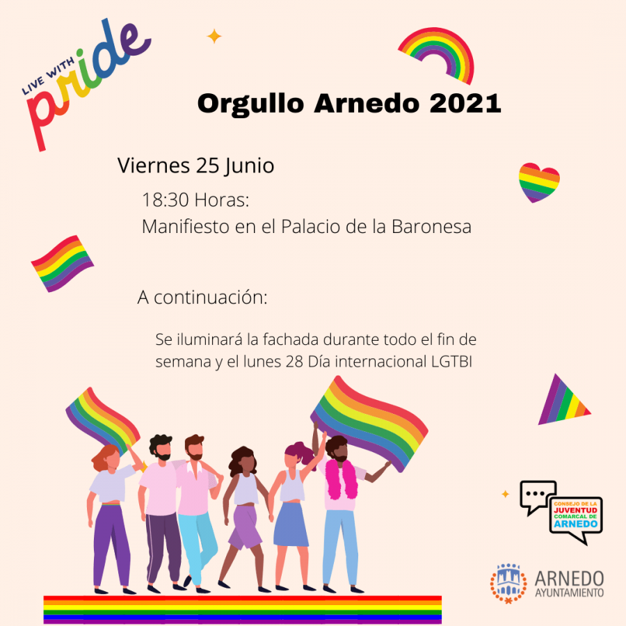 CONSEJO JUVENTUD cartel acto dia LGTBI