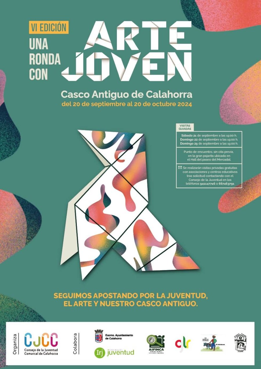 CALAHORRA consejo juventud ronda arte cartel CALAHORRA consejo juventud ronda arte cartel