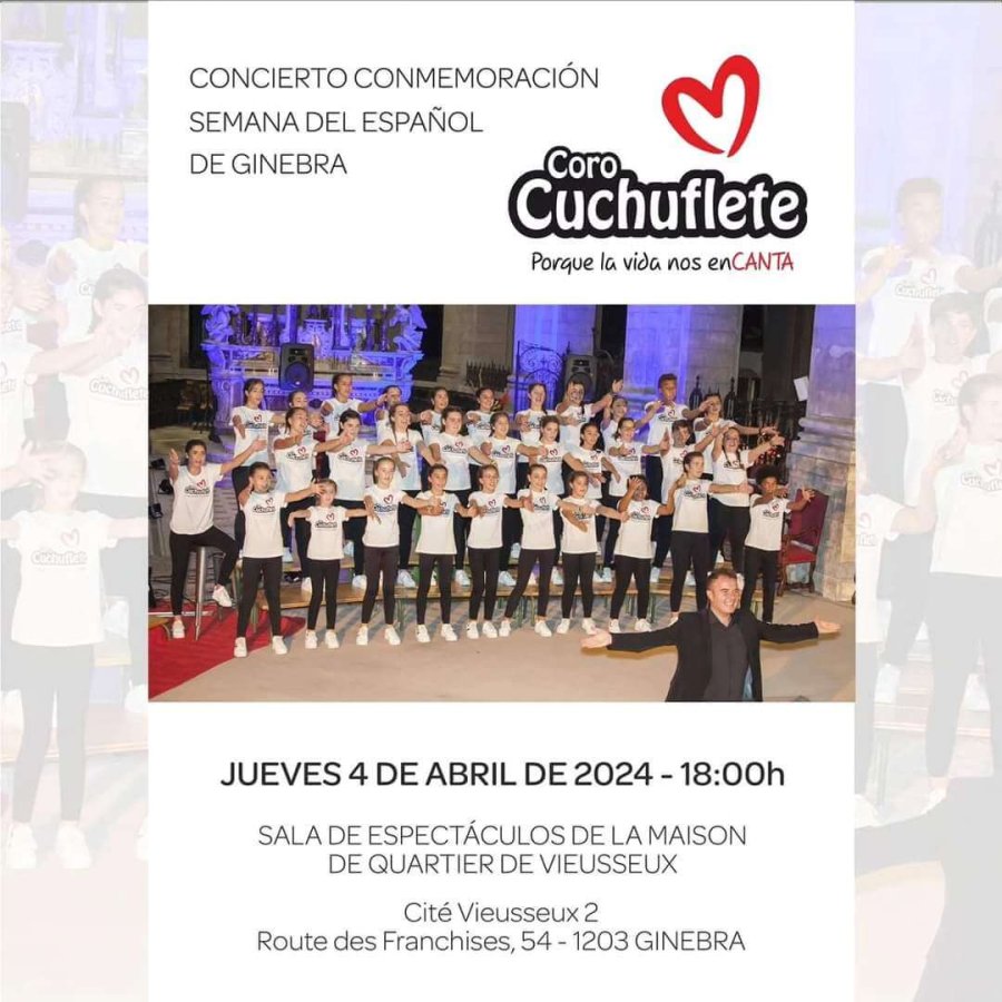 CORO CUCHUFLETE concierto Ginebra