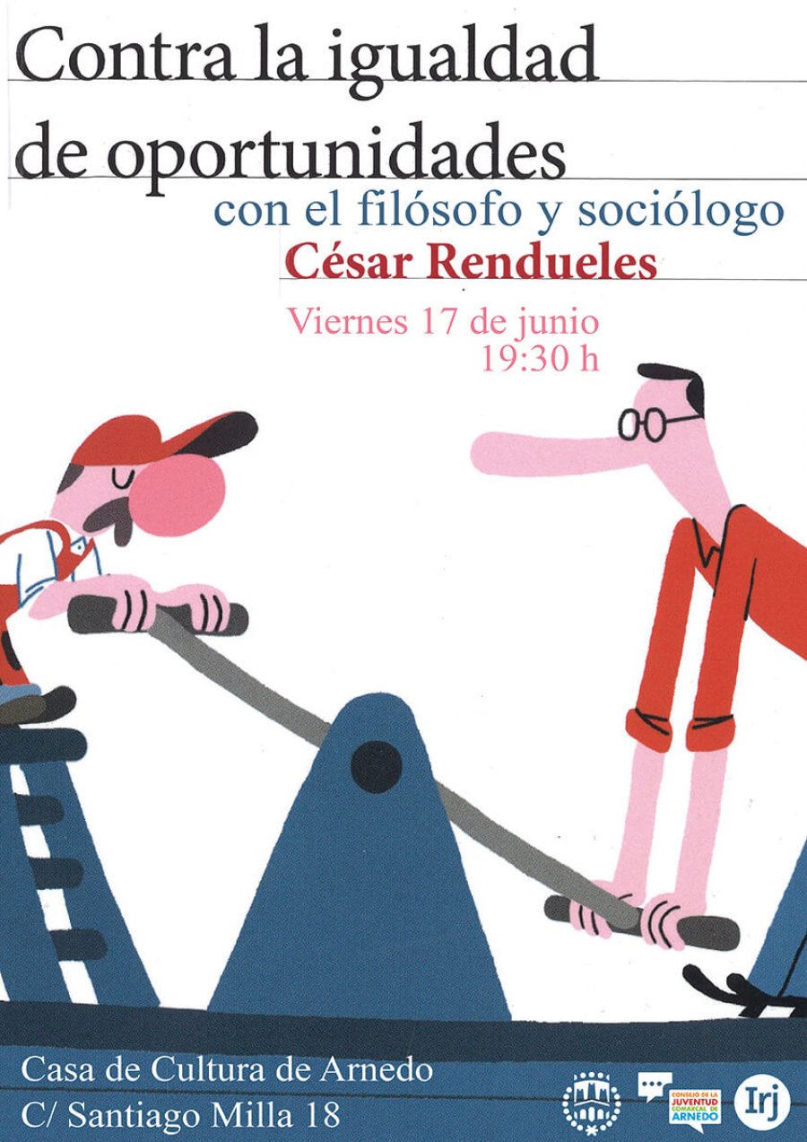 CONSEJO JUVENTUD ARNEDO cartel César Rendueles