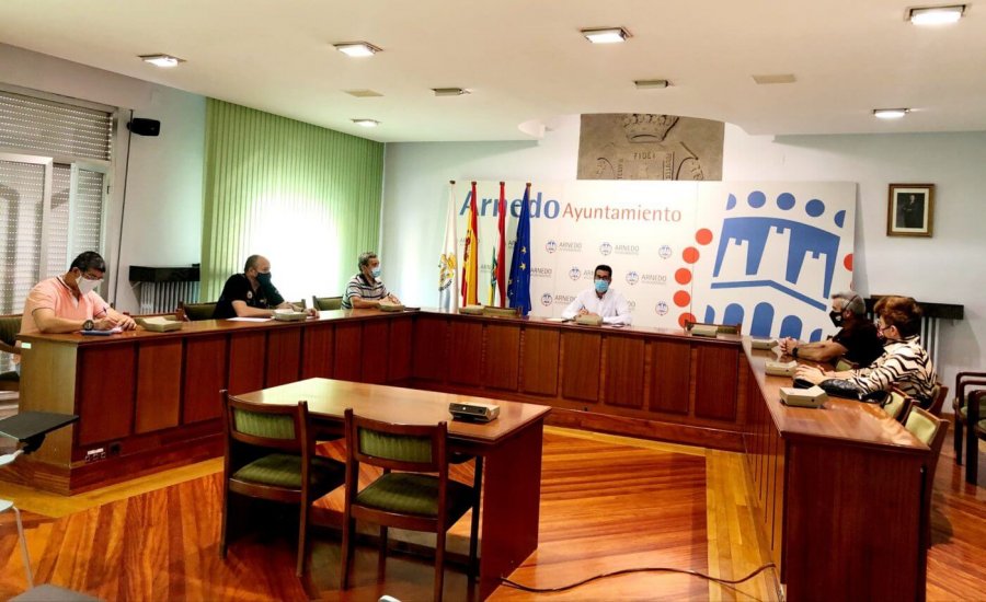 REUNION GABINETE COORDINACION COVID19 EN ARNEDO