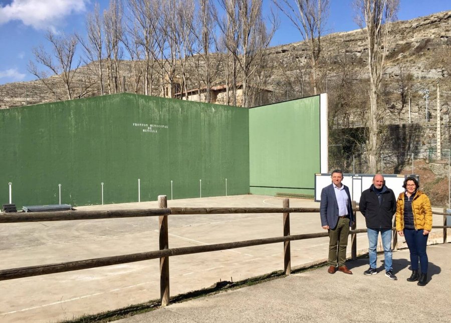 MUNILLA OBRAS FRONTON CUBIERTO