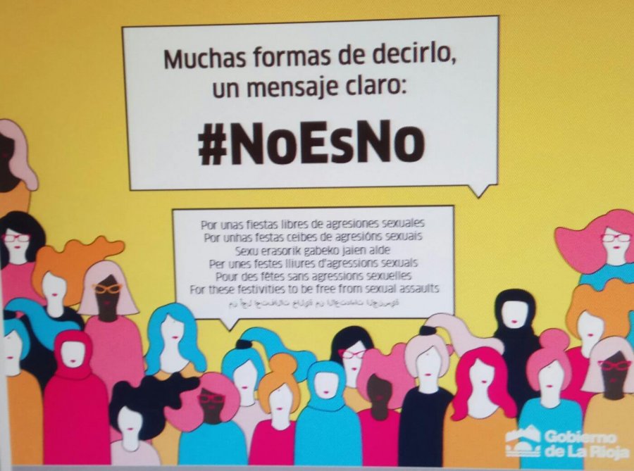 CARTEL CONTRA AGRESIONES SEXISTAS