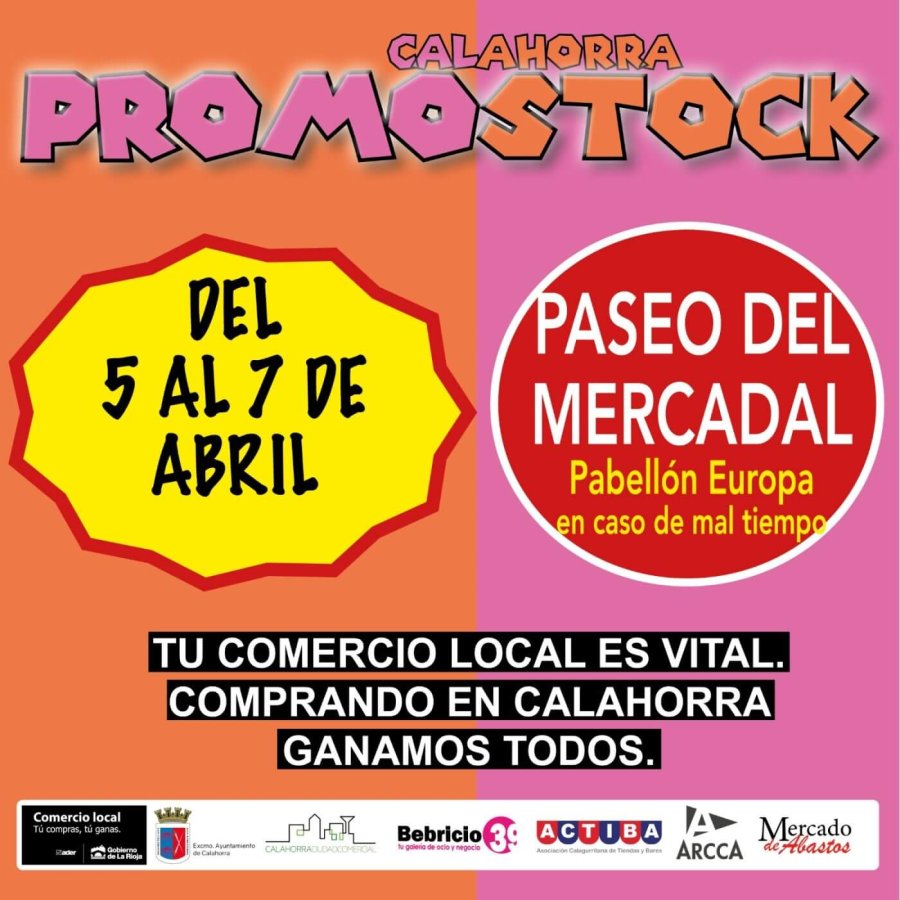 CALAHORRA Promostock cartel CALAHORRA Promostock cartel