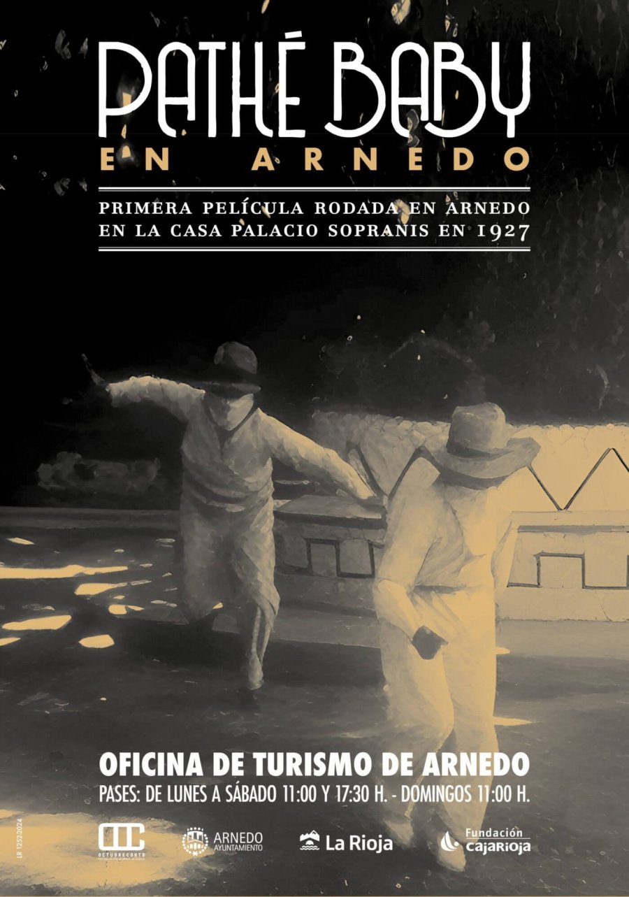 CARTEL Pathé Baby en oficina turismo