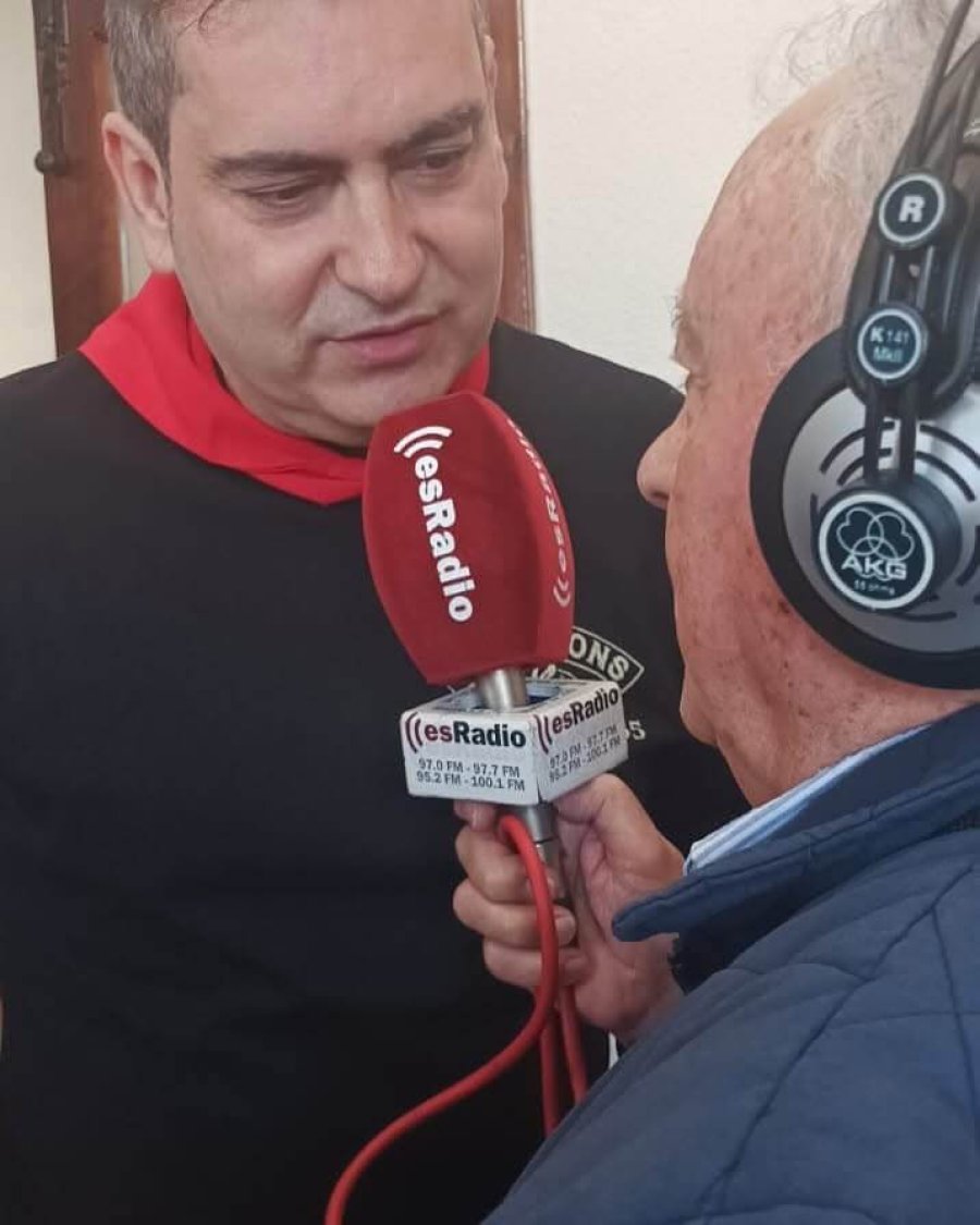 DAVID MENA CON PEDRO VEGA