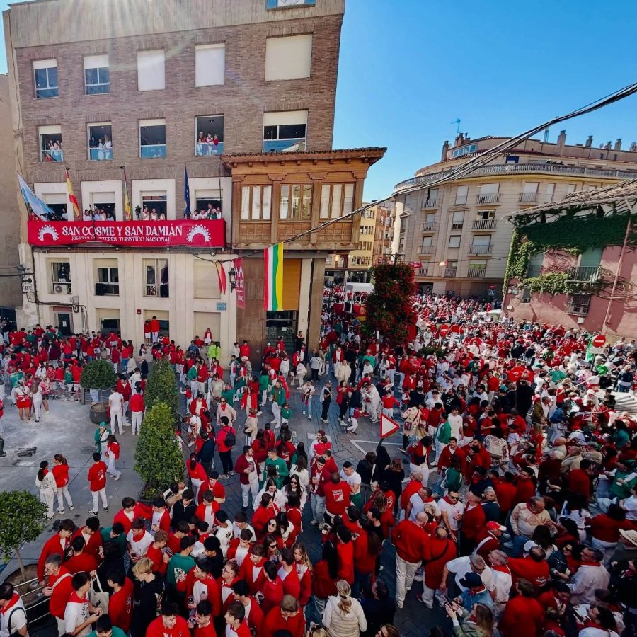 CHUPINAZO FIESTAS SEPT desde sede PSOE