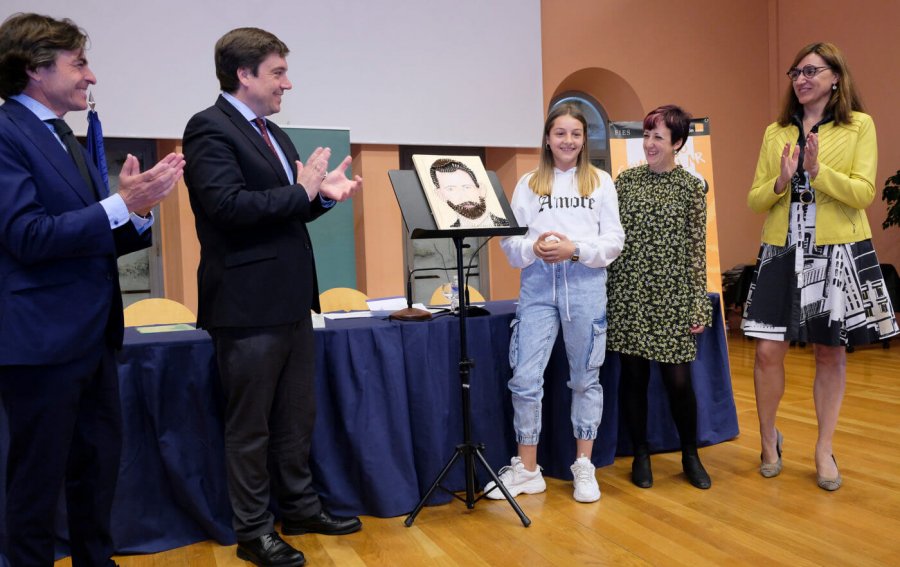 Entrega de premios del concurso ÀQue es un Rey para ti? de los centros educativos de La Rioja. Riojaress