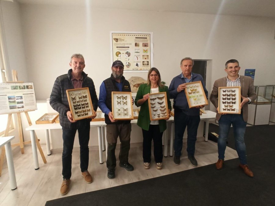 MUSEO CIENCIAS donacion mariposas 1