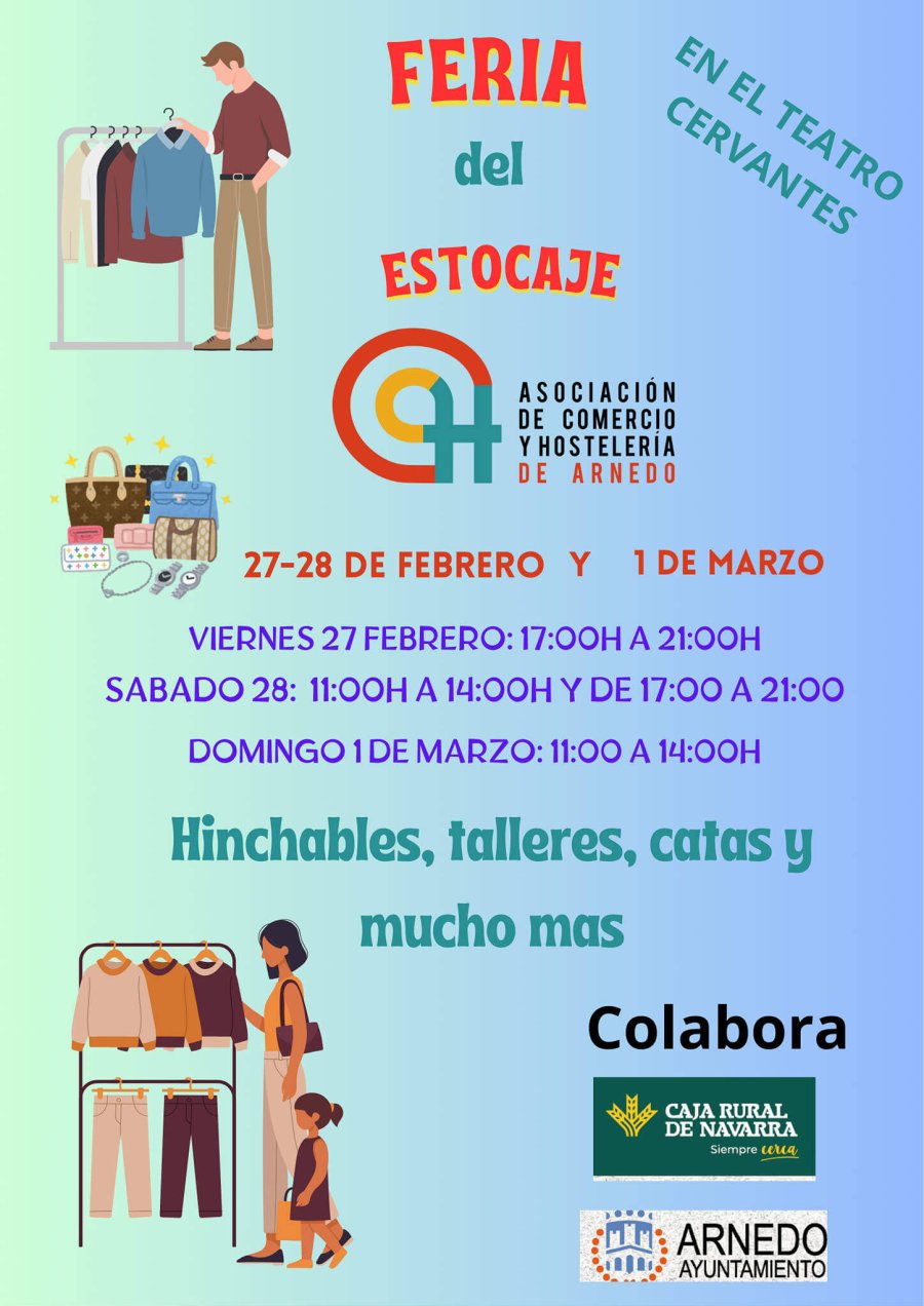 FERIA ESTOCAJE ARNEDO FEBRERO CARTEL