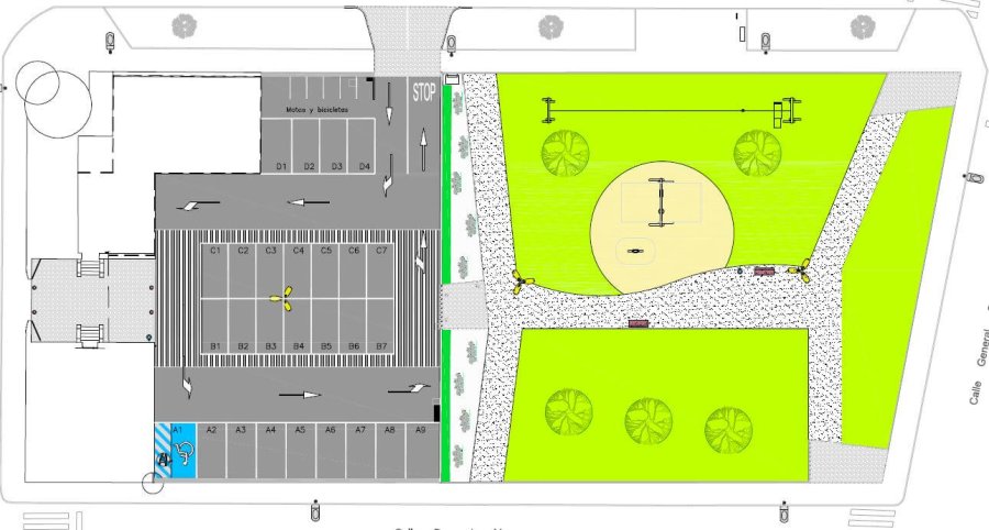 CALAHORRA aparcamiento antiguo cuartel