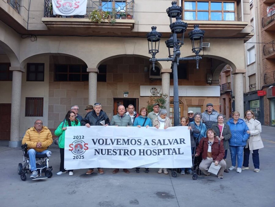 PLATAFORMA SOS HOSPITAL CALAHORRA concentracion 21 octubre