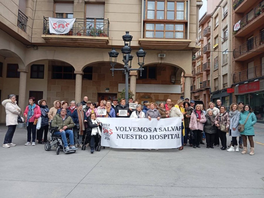 PLATAFORMA SOS HOSPITAL CALAHORRA concentracion 11 febrero