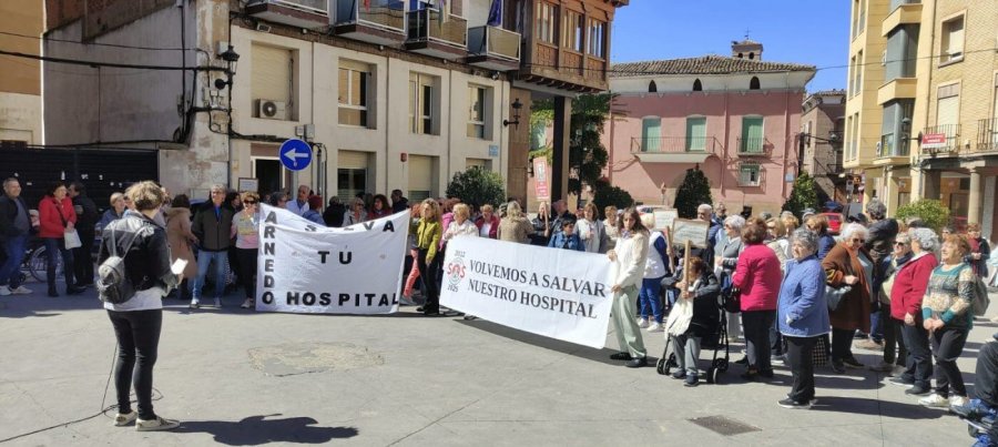 PLATAFORMA HOSPITAL concentraciones 23 abril Arnedo