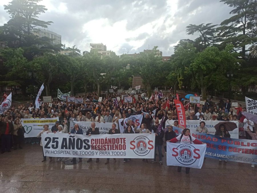 MANIFESTACION HOSPITAL CALAHORRA EN LOGROÑO 7