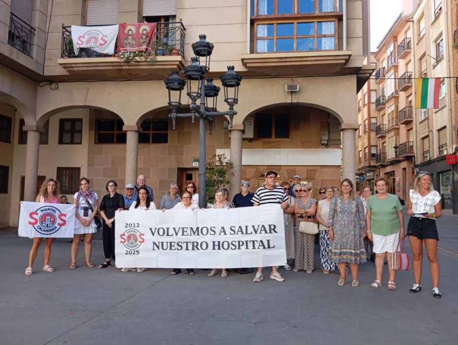 PLATAFORMA SOS HOSPITAL CALAHORRA concentracion 23 septiembre 23.09.26