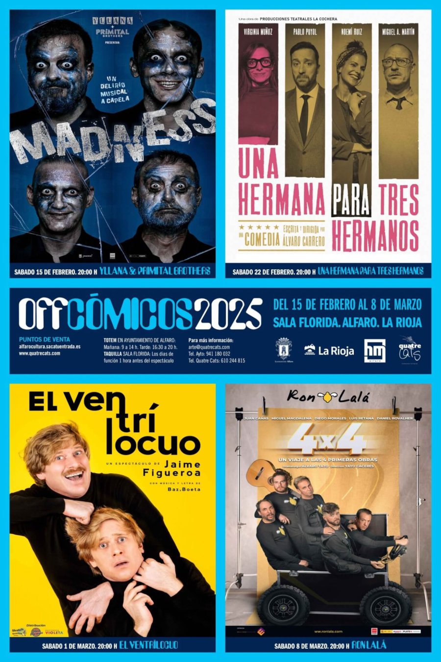 ALFARO OFF COMICOS cartel