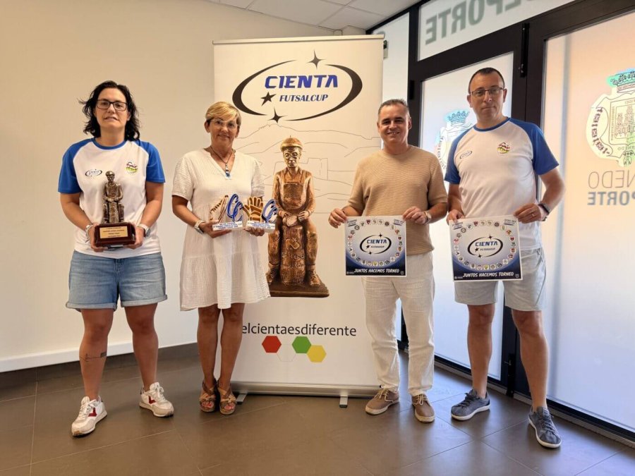 CD CAMINO CIENTA torneo V Cienta futsalcup presentacion 24.08.26