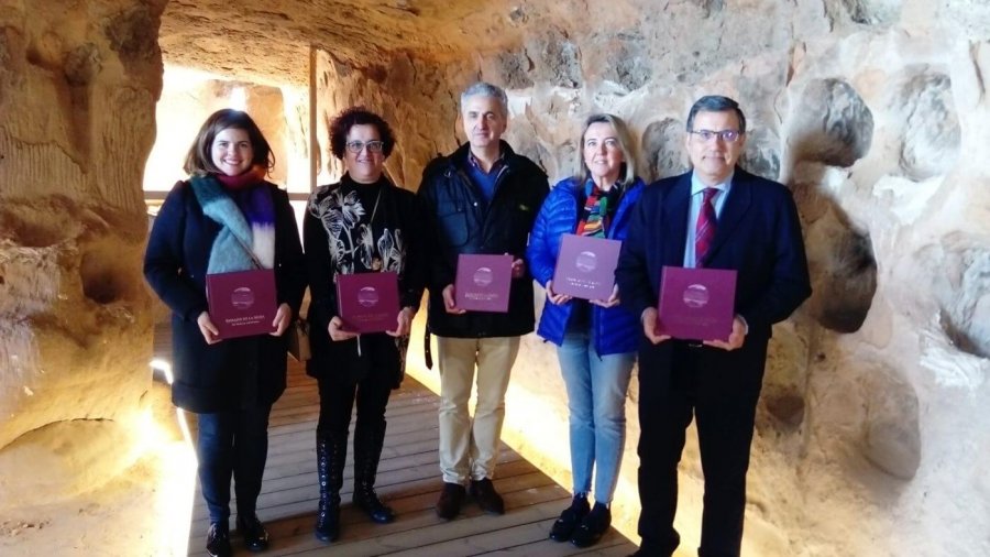 CUEVAS CIEN PILARES libro paisajes Rioja