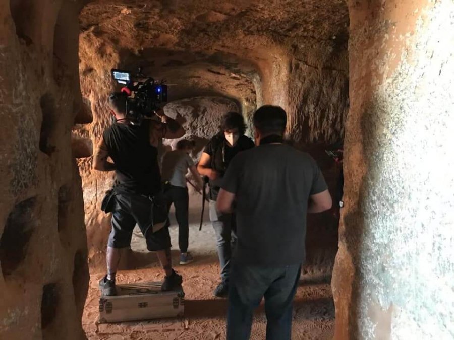 CUEVAS CIEN PILARES rodaje serie Umbra 1