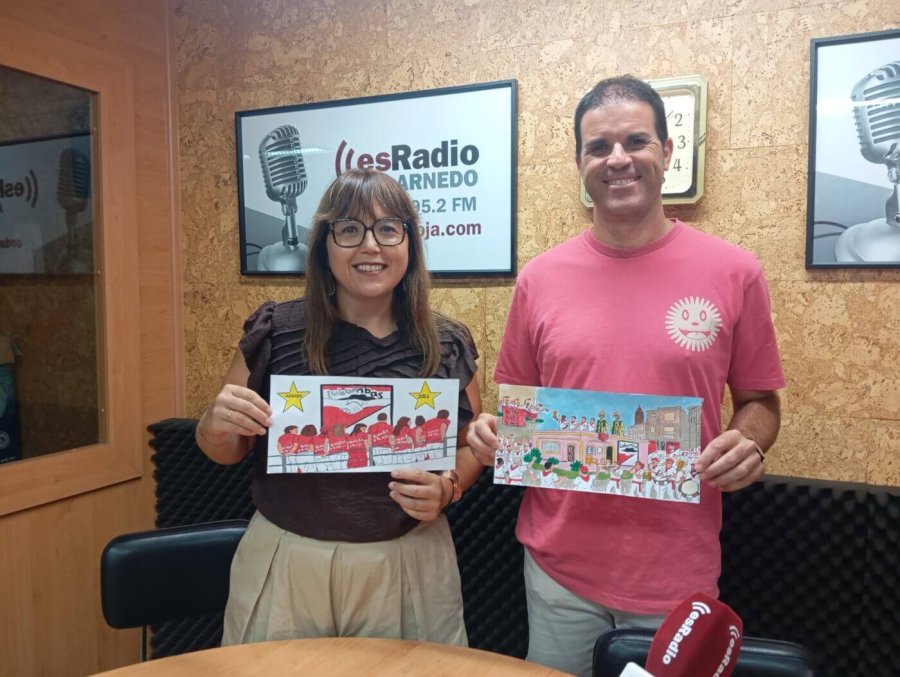PEÑA LUBUMBAS pancarta ganadora RADIO