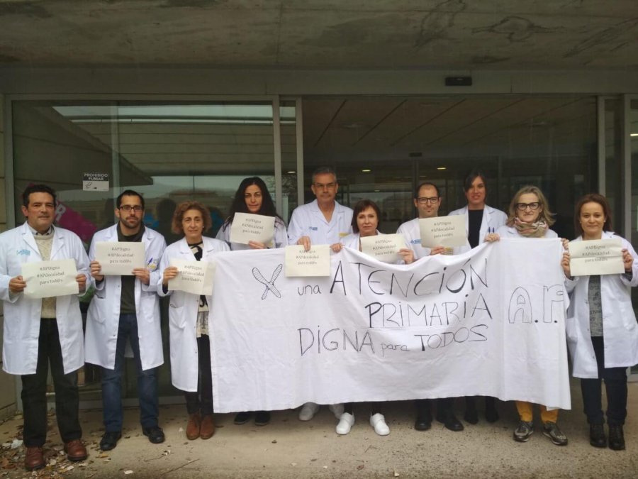 CENTRO SALUD ARNEDO PROTESTAS MEDICOS
